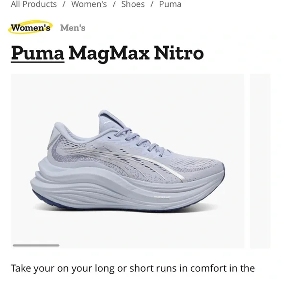 Puma Mag Max Nitro Blue Sneakers - Picture 8 of 11